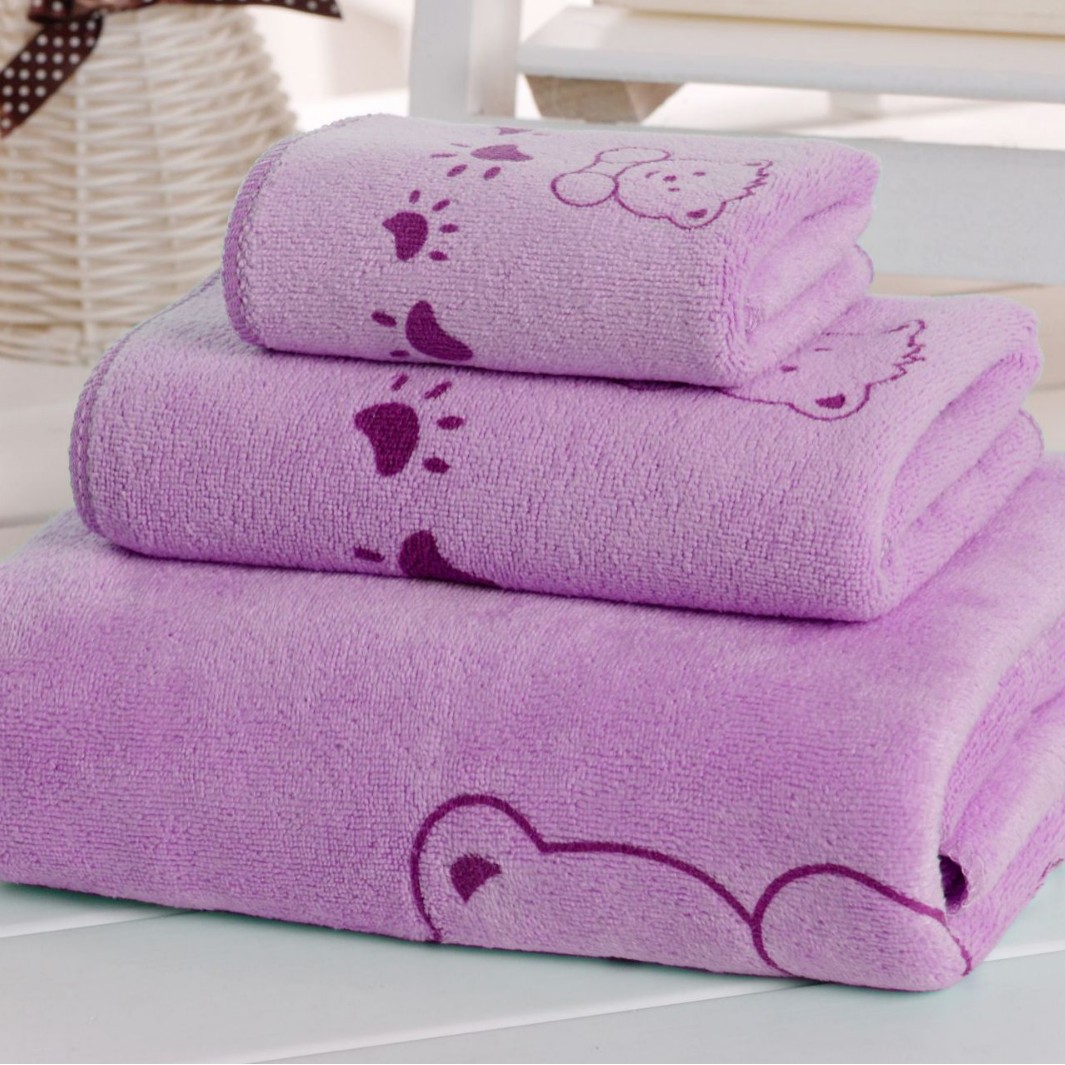 Baby Products For Face - 3 pièces de serviettes de bain