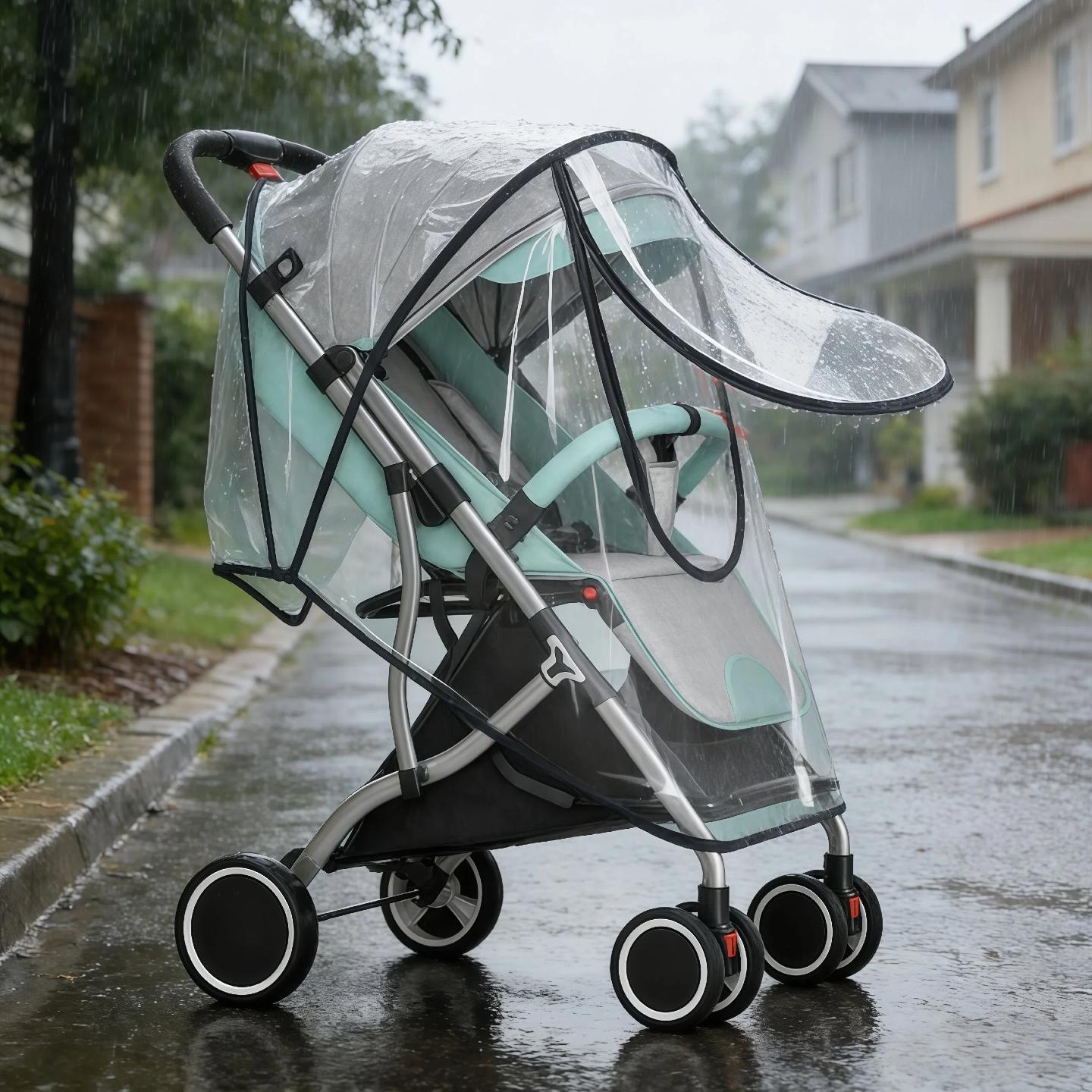 Stroller Rain Cover - Housse de pluie universelle imperméable pour