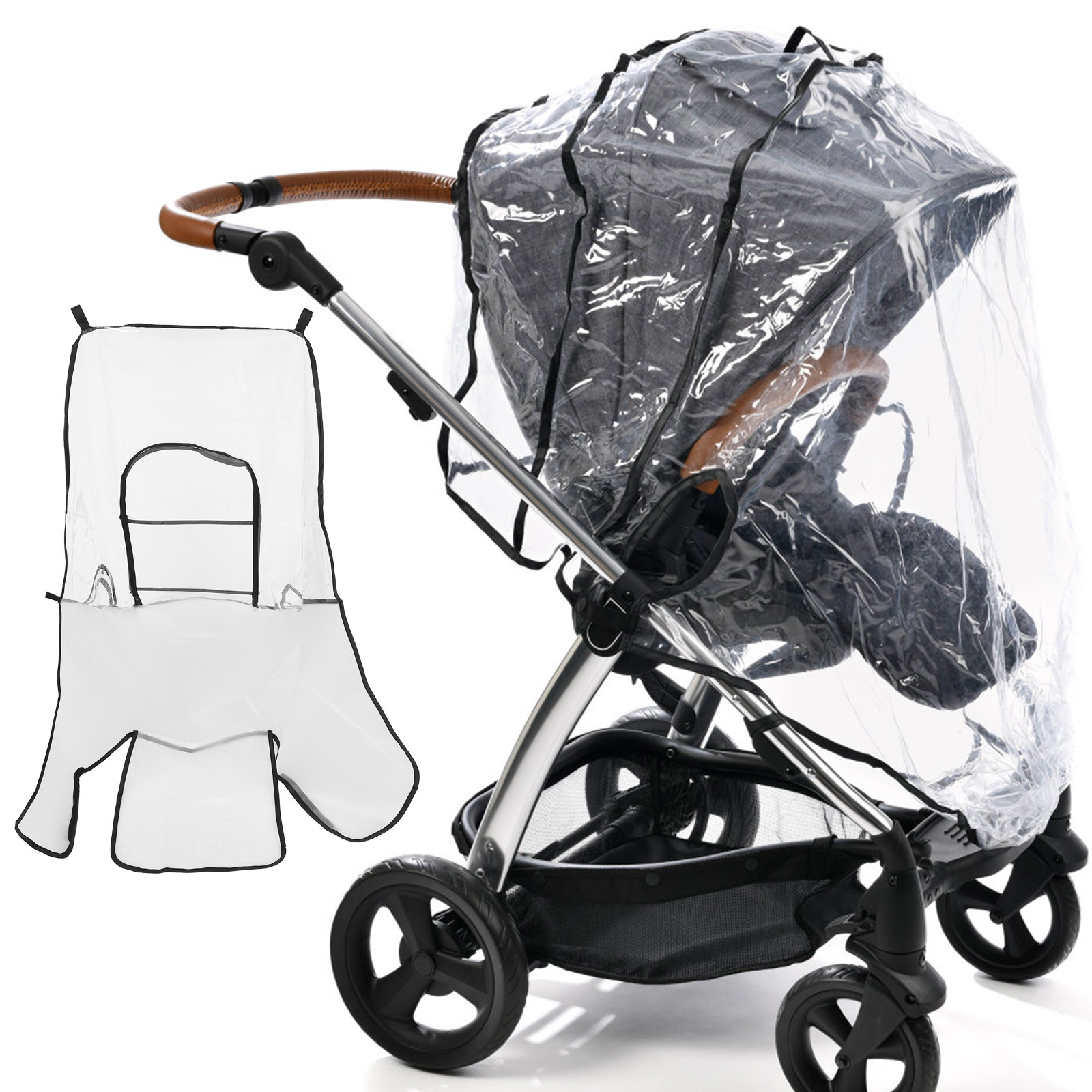 Housse coupe-vent pour pousset - Stroller Rain Cover avis et prix