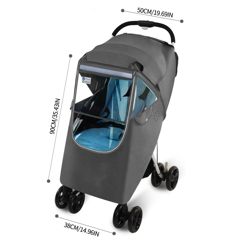 Housse de pluie pour poussette - Stroller Rain Cover avis et prix
